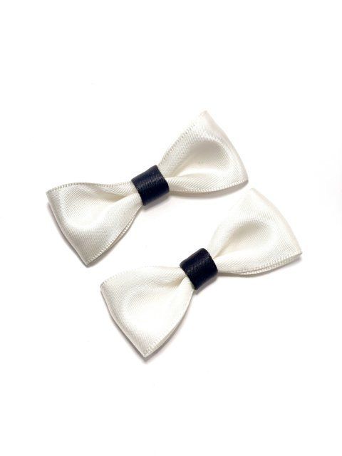 Бантики Duo White 011125-4 фото
